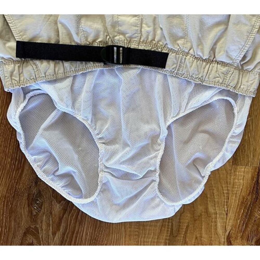 Timberland Swim Trunks Men's L Khaki Belted Adjustable Waist EUC - Picture 8 of 10
